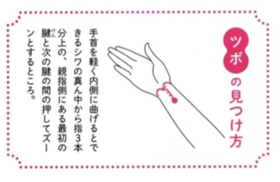 「鍼灸マッサージ院　心和」ツボ講座！